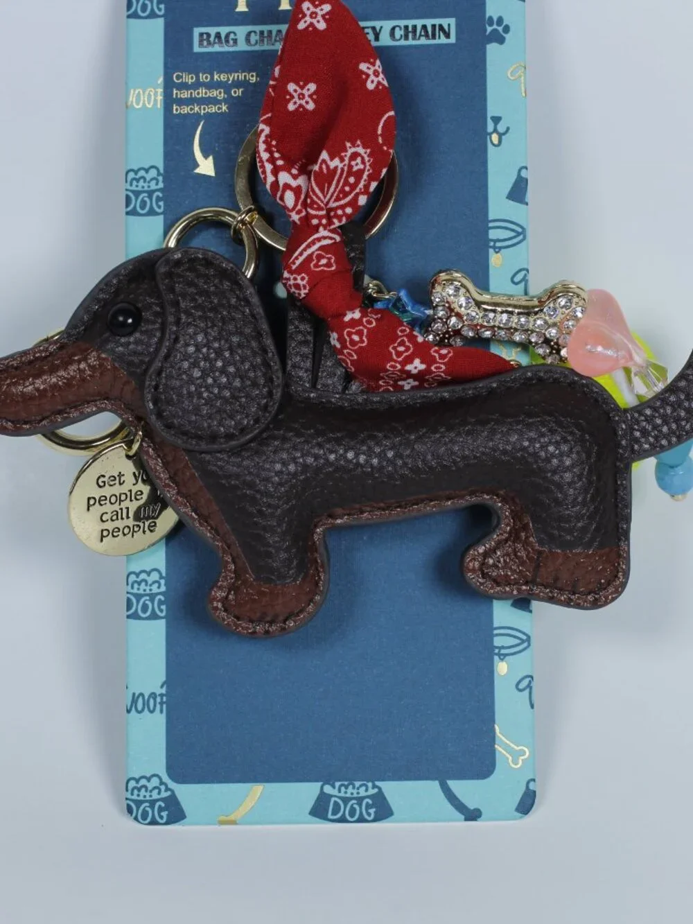 Piper‎ · K Keychain · Dachshund / Sausage Dog - Bag Charm - New